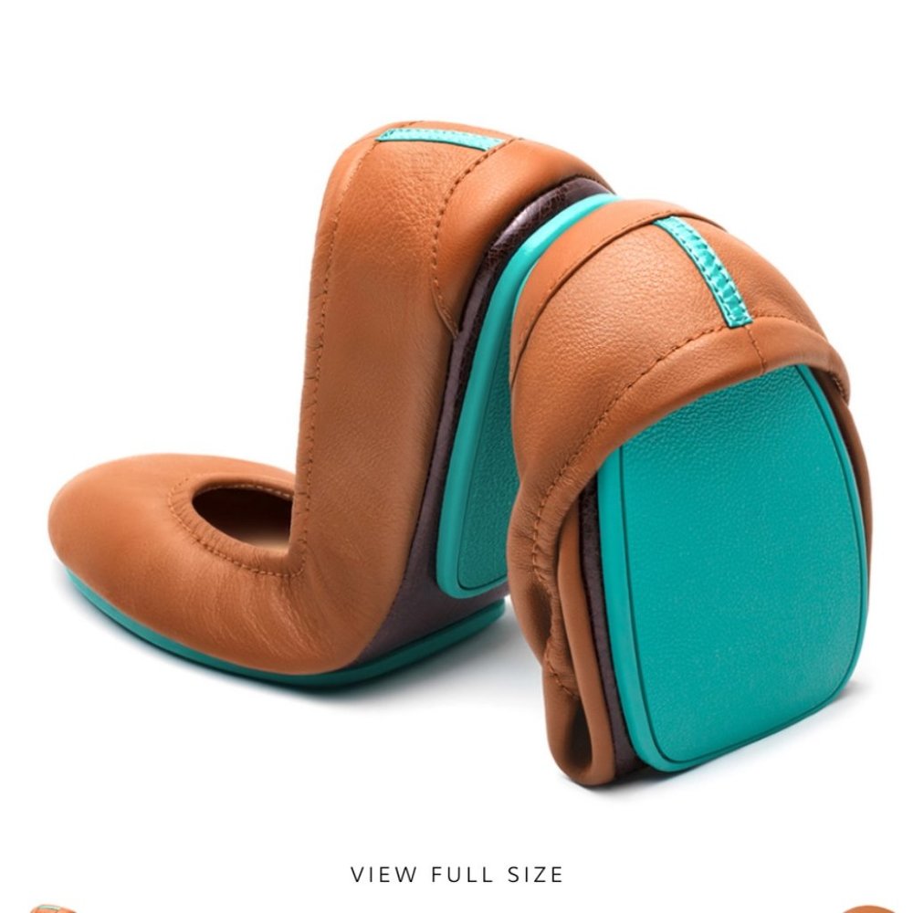 Tieks in Chestnut Size 7